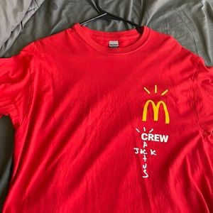 Travis scott McDonalds T-shirt